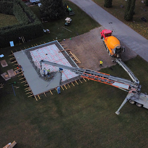 Pouring Concrete Pouring Concrete